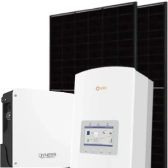 Energy SMART package: solar panels, Solis inverter and Dyness battery